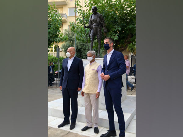 EAM Jaishankar, Greek counterpart unveil Mahatma Gandhi’s statue in Athens