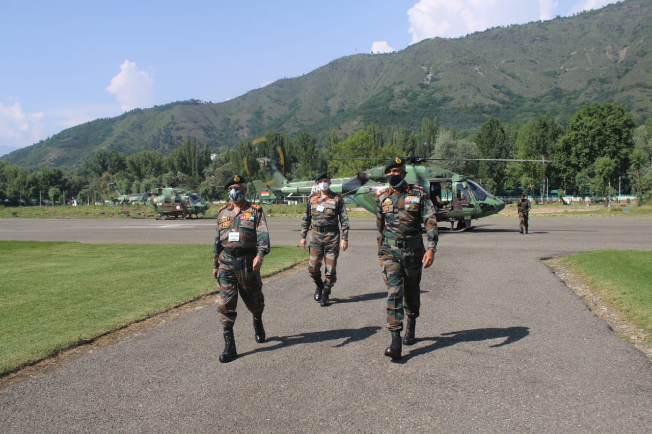 Army chief Gen Naravane reviews security situation in Kashmir