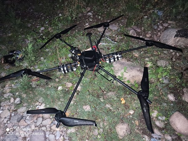J-K: Hexacopter shot down 6 km inside Indian border, 5 kg explosives recovered