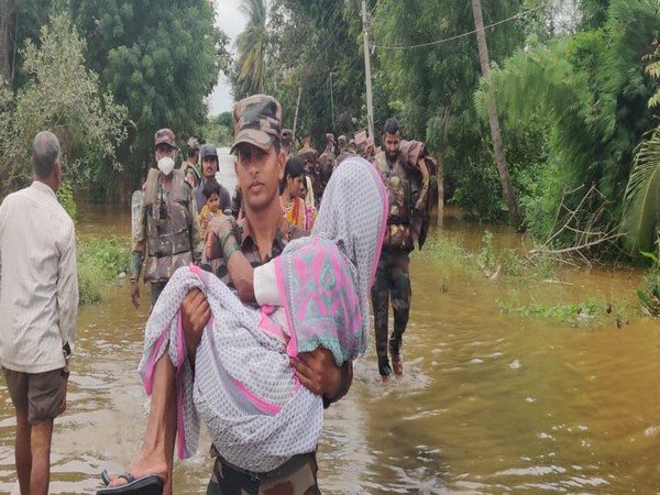 Under Operation Varsha, Army rescues over 100 people from flood-affected areas in Maharashtra