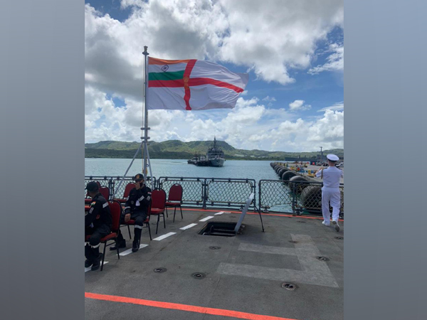 Indian Navy ships Shivalik, Kadmatt arrive at Guam for MALABAR-21