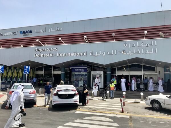 Shrapnel injures 12 at Saudi Abha airport as drone intercepted