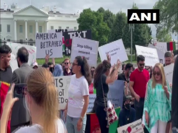 US: Afghan nationals protest against Biden