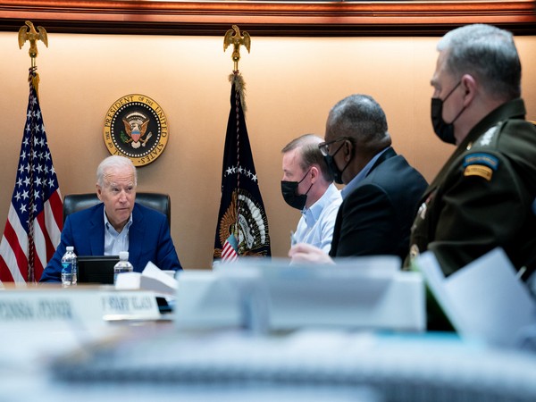 Biden meets national security team to discuss situation in Afghanistan