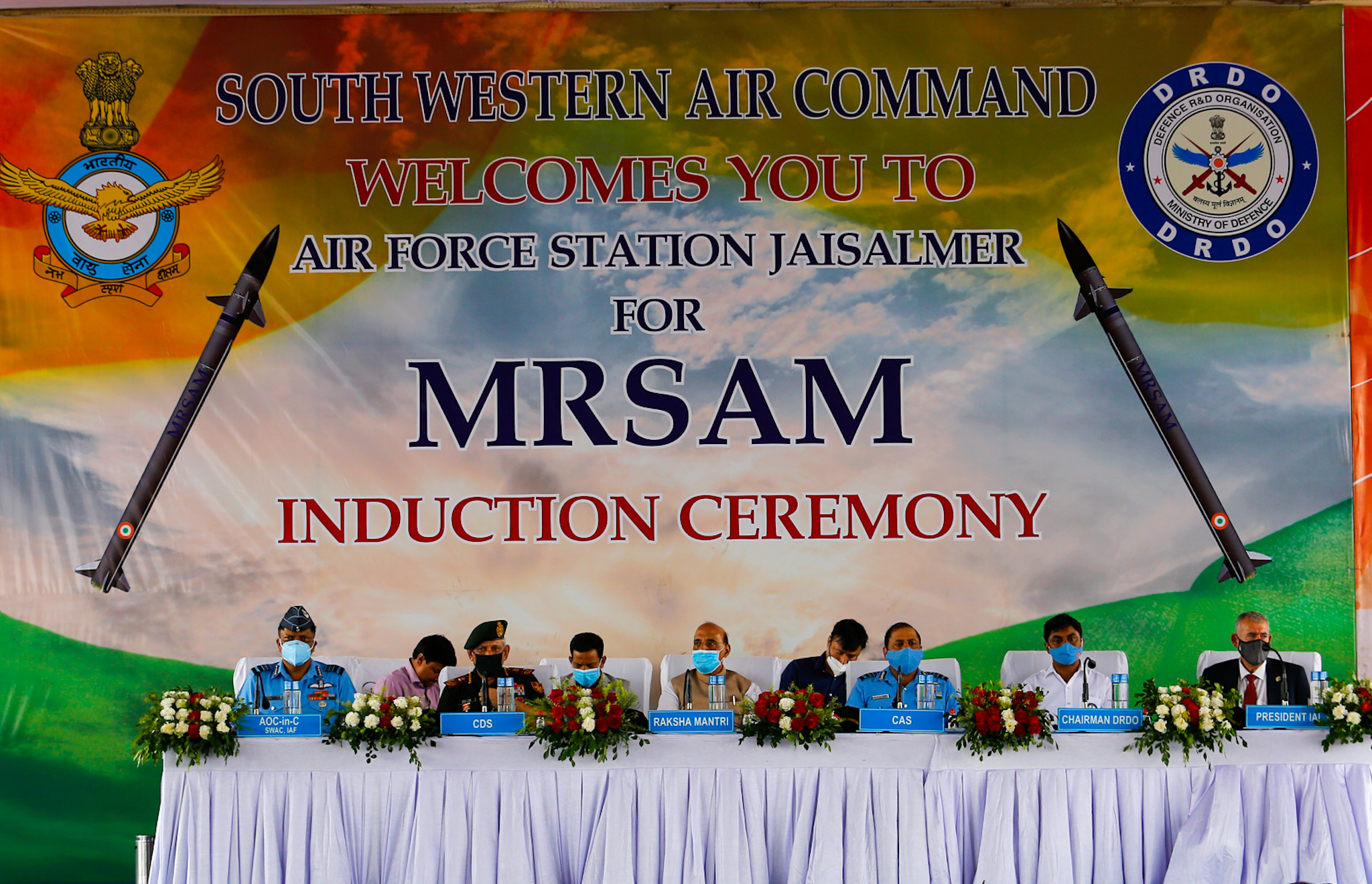 DRDO hands over air defence missile (MRSAM) System to Indian Air Force
