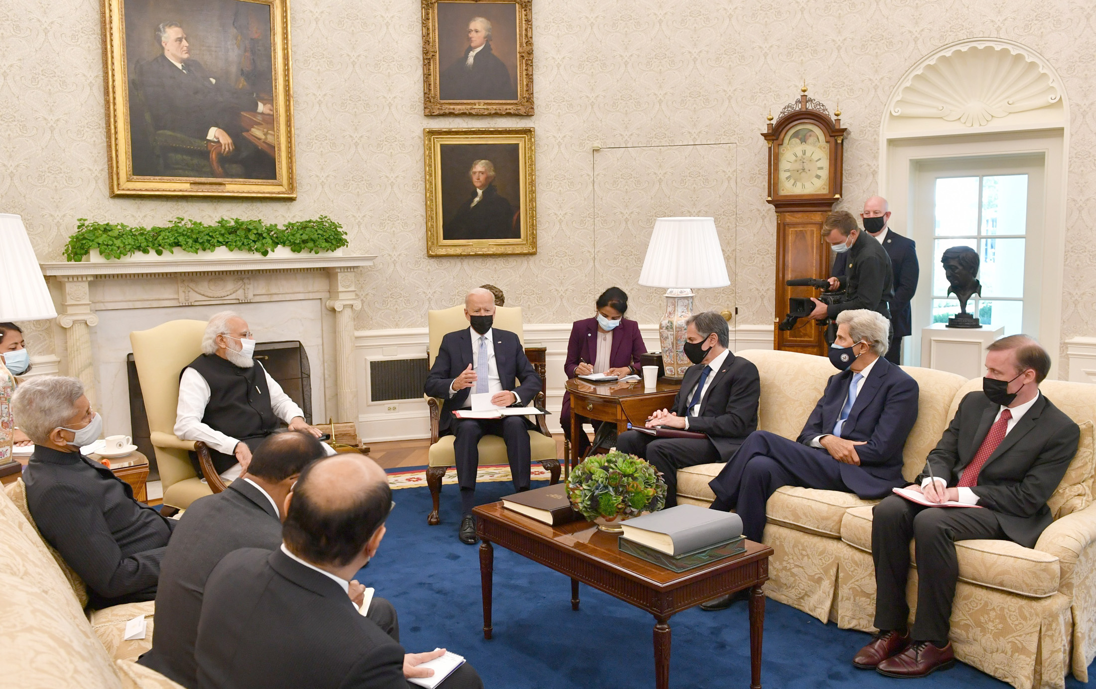 प्रधानमंत्री मोदी की बाइडन के साथ पहली द्विपक्षीय बैठक में हिंद-प्रशांत, जलवायु, कोविड पर चर्चा
