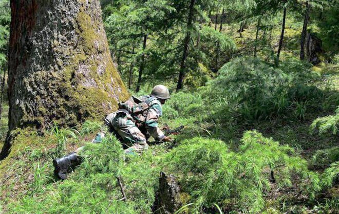 Six terrorists killed in Jammu and Kashmir by security forces, one soldier martyred
