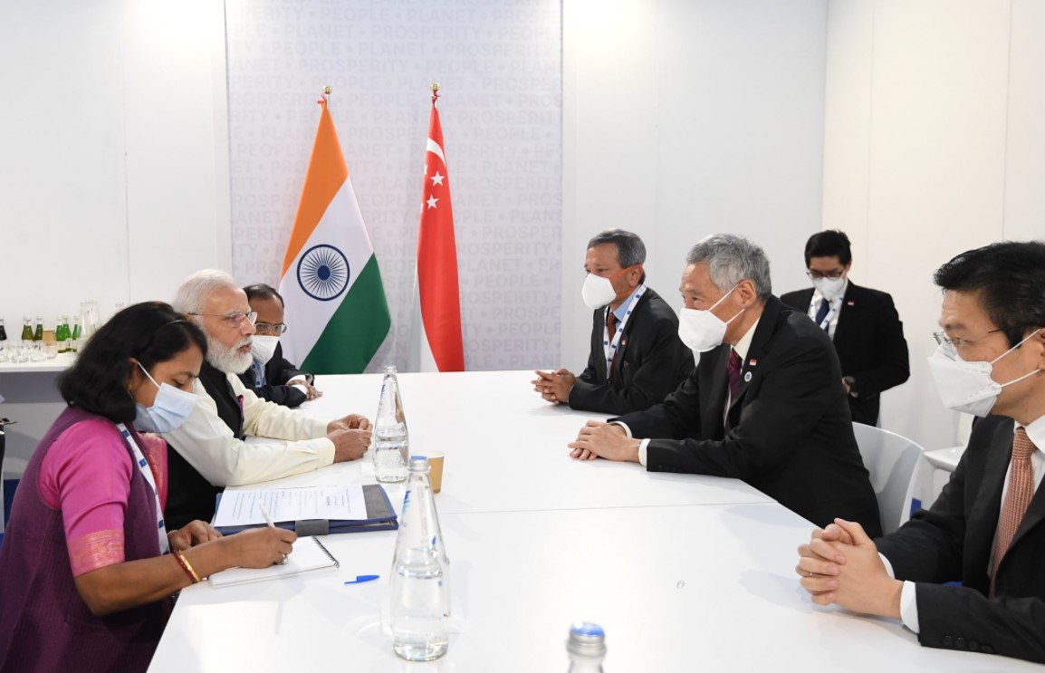 Prime Minister Modi’s Meeting with the Prime Minister of Singapore