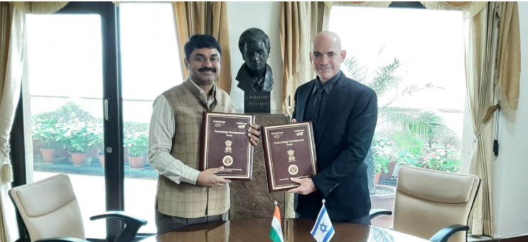 DRDO & Directorate of Defence R&D, Israel sign Bilateral Innovation Agreement for development of dual use technologies