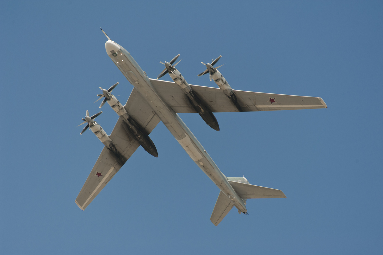 Two Russian strategic bombers make flight near Alaska