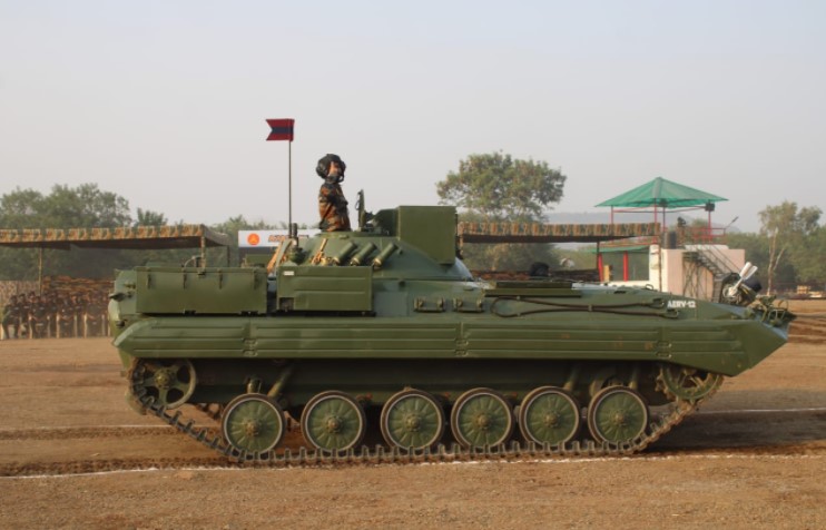 Indigenously Developed Armoured Engineer Reconnaissance Vehicle Inducted Into Indian Army