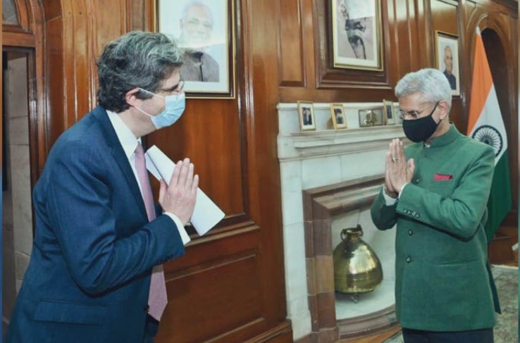 Visit of Secretary-General of Ministry for Europe and Foreign Affairs of France to India (December 21-22, 2021)