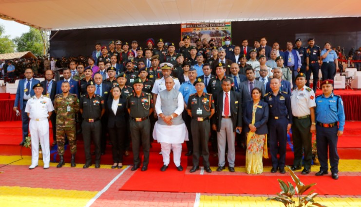 Shri Rajnath Singh reiterates India’s vision of security and growth for all in Indian Ocean Region during multi-agency HADR exercise PANEX-21 in Pune