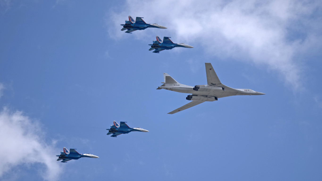Russia sends strategic bombers to help patrol Belarus borders