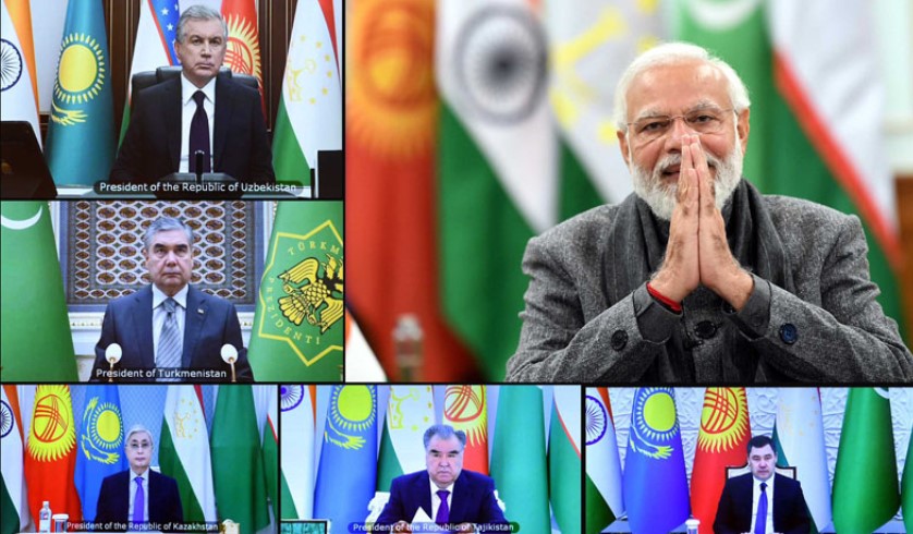 भारत व पांच मध्य एशियाई देशों ने अफगानिस्तान पर संयुक्त कार्य समूह बनाने का निर्णय लिया