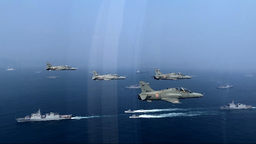 India’s Naval might in full display at President’s Fleet Review
