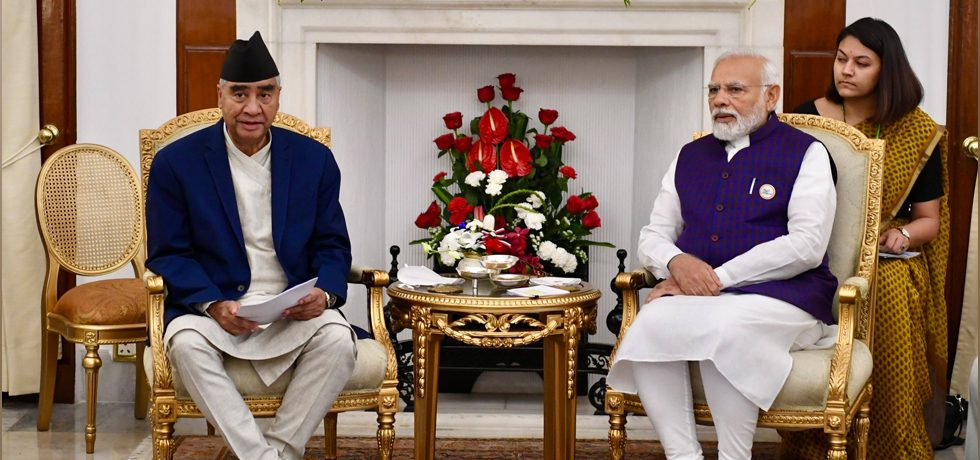 Visit of Prime Minister of Nepal, H.E. Mr. Sher Bahadur Deuba to India (April 01-03, 2022)