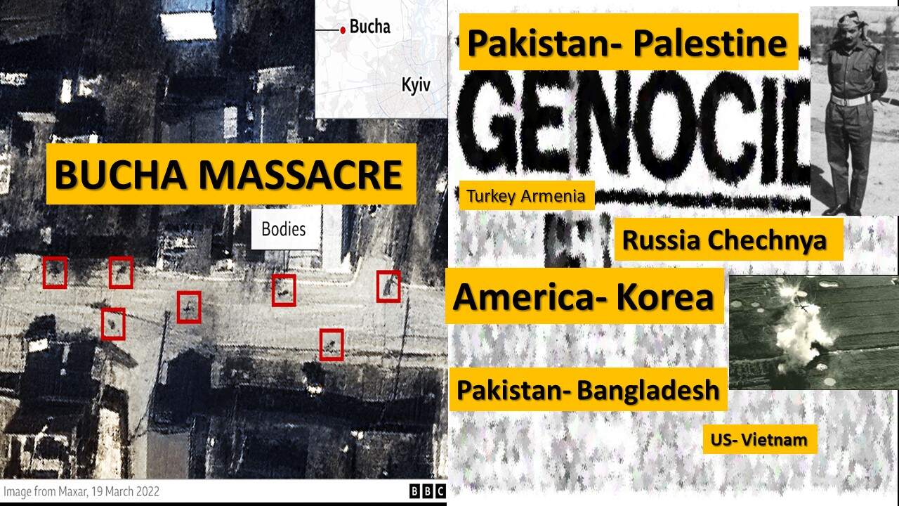 Bucha Massacre and Two Sides Of Every Carnage in History