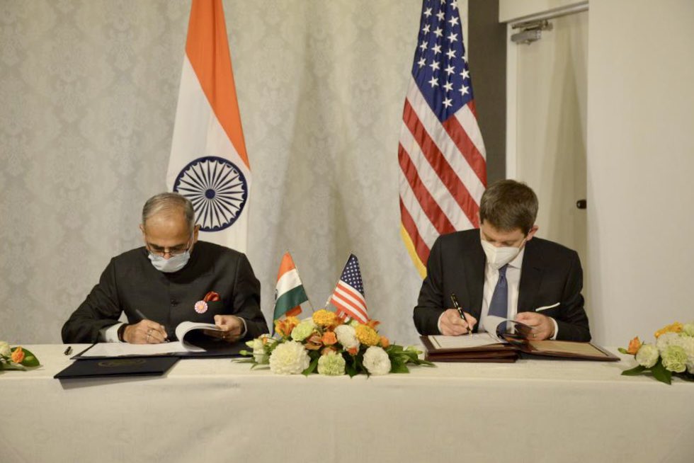 Investment Incentive Agreement between the Government of India and the Government of United States of America