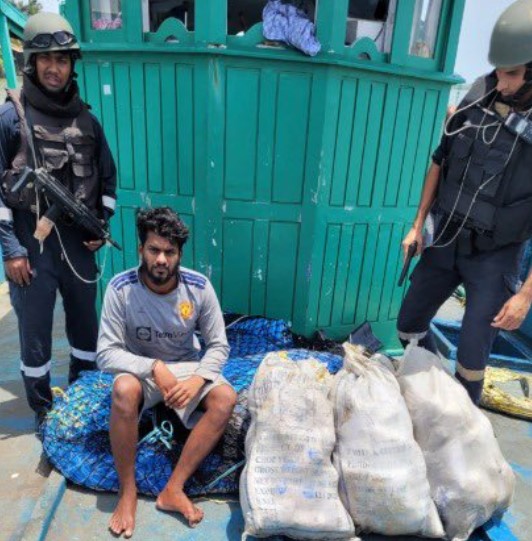 Mid Sea Drug Bust: DRI & ICG interdict 218 kg Heroin