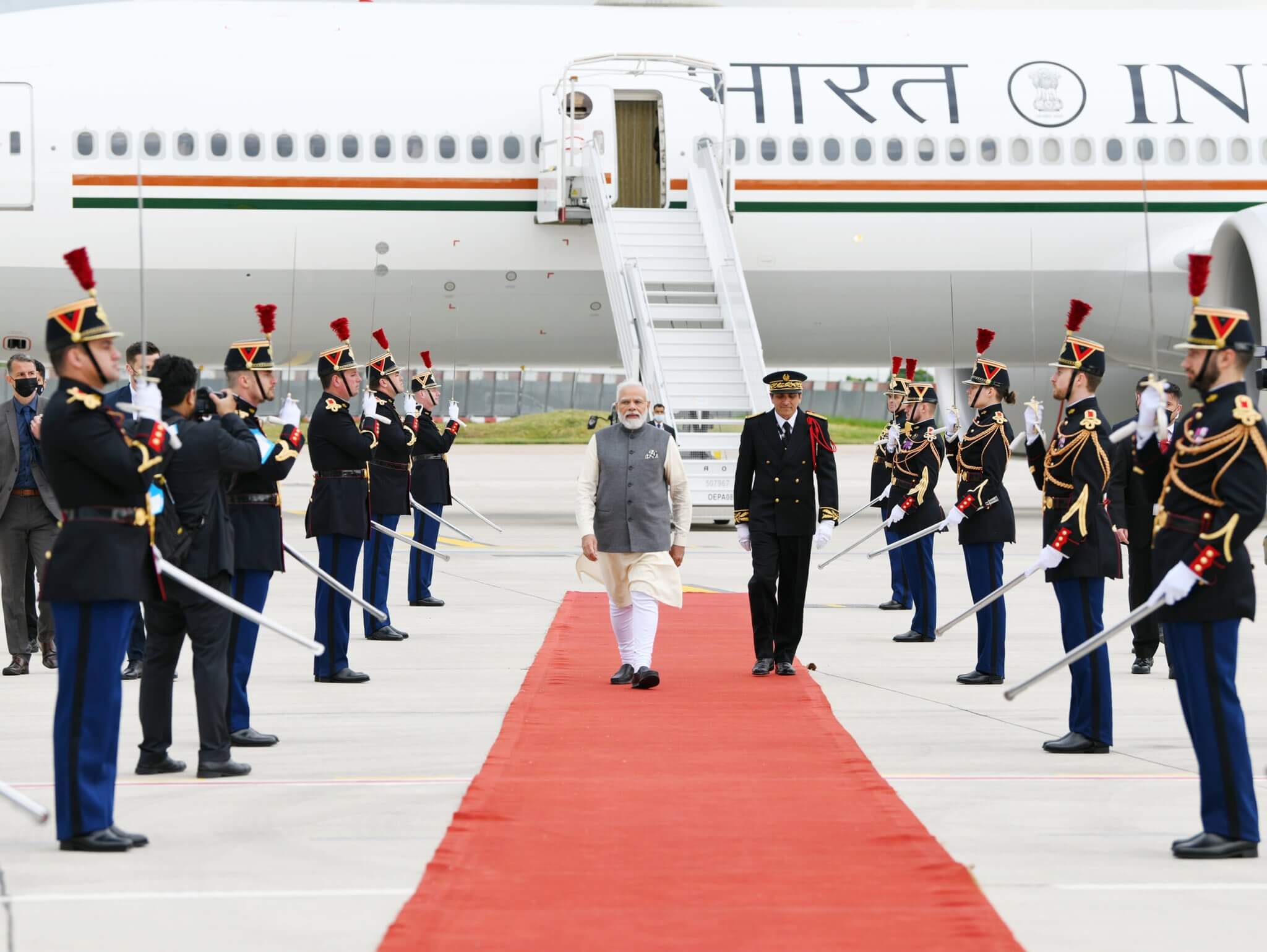 PM Modi leaves for home after concluding three-nation European tour