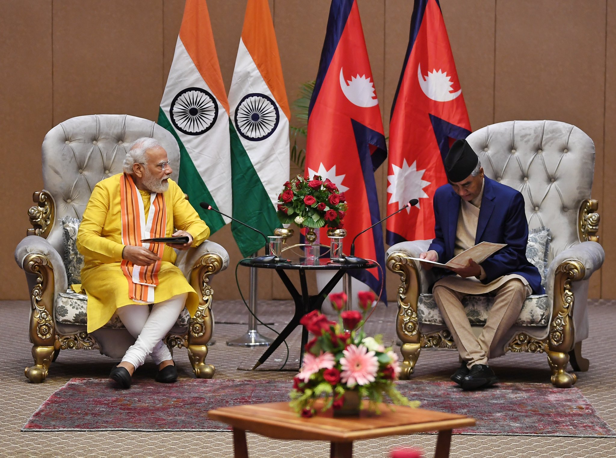 Visit of Prime Minister to Lumbini, Nepal (May 16, 2022)
