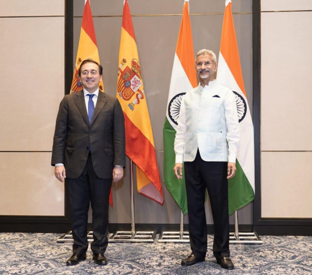 Jaishankar holds talks with Spanish counterpart