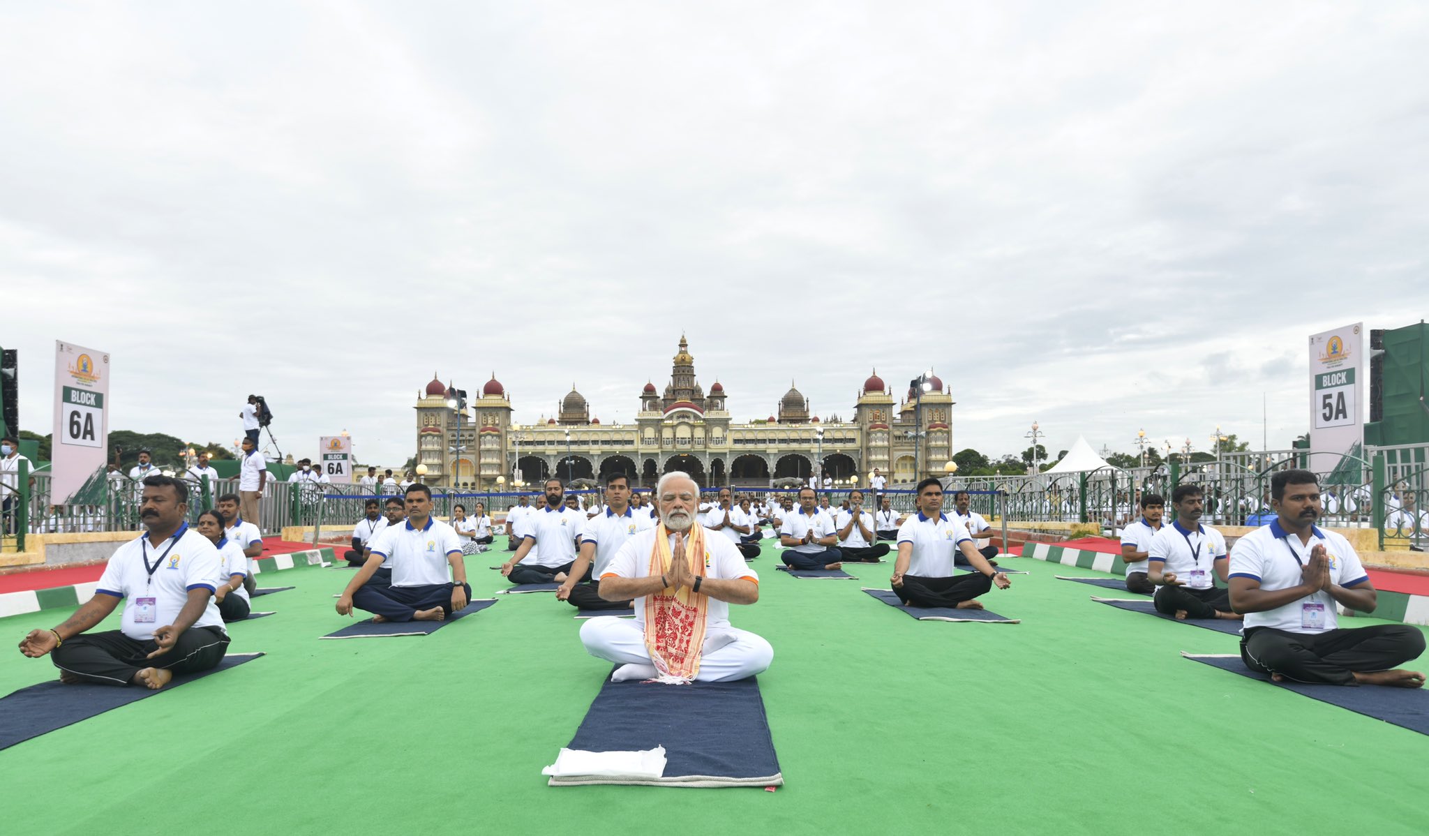 Yoga brings peace to our universe, says PM Modi