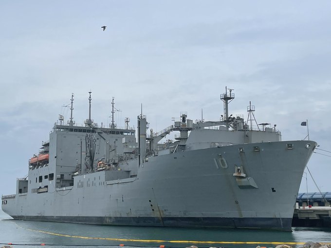 First ever repair of a US Navy Ship in India; ‘Charles Drew’arrives at L&T Kattupalli shipyard, in huge boost to ‘Make in India’ & ‘Aatmanirbharta in Defence’