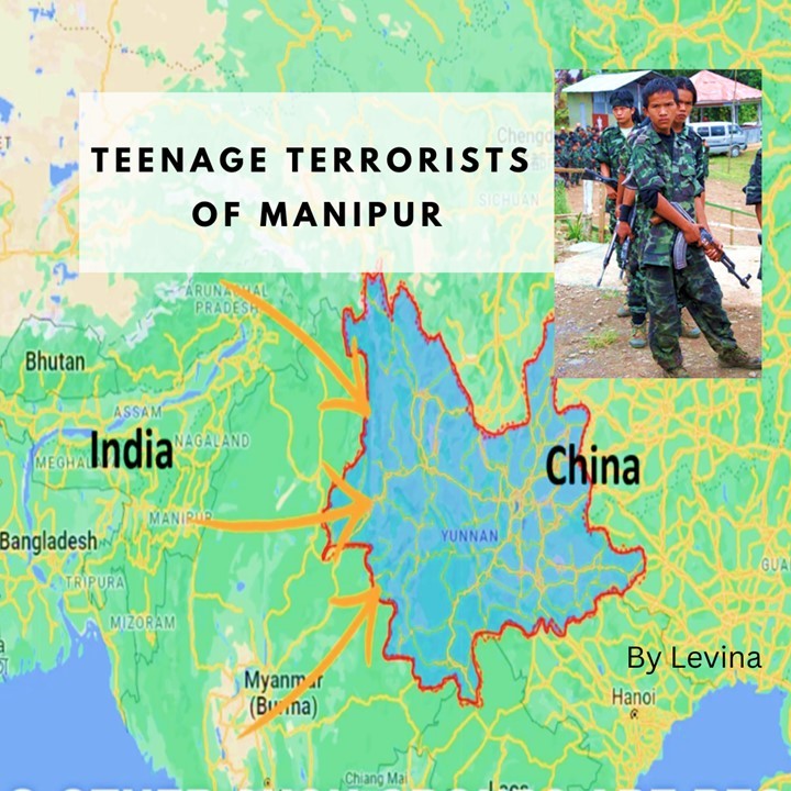 Teenage Terrorists of PLA in Manipur and the China Angle