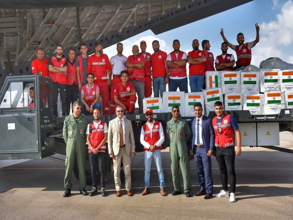 India’s humanitarian aid for Palestinian people arrives in Egypt