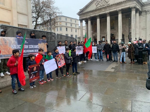 London: BNM holds protest in UK against forced disappearances, extrajudicial killing of Baloch youth