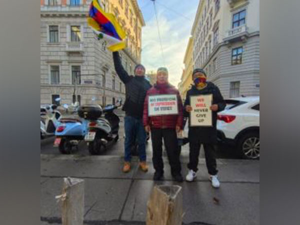 Tibetan Diaspora in Vienna stages symbolic protest, condemns China’s human rights violations