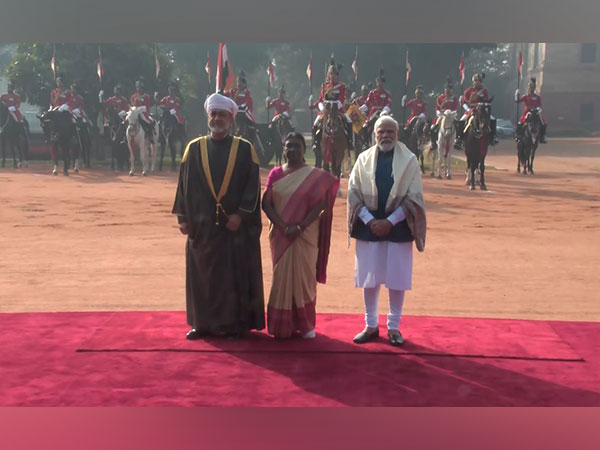 Oman Sultan Haitham Bin Tarik accorded ceremonial reception at Rashtrapati Bhavan