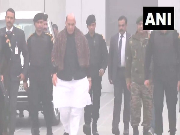 Defence Minister Rajnath Singh leaves Delhi to visit Rajouri and Jammu to review security after terror attack
