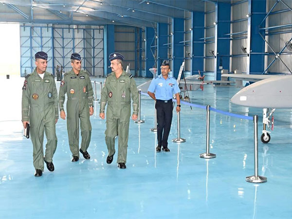 IAF Chief VR Chaudhari visits two frontline operational bases in western sector