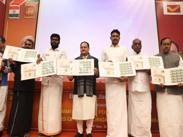 JP Nadda releases stamp commemorating 200 years of Indian-origin Tamils in Sri Lanka