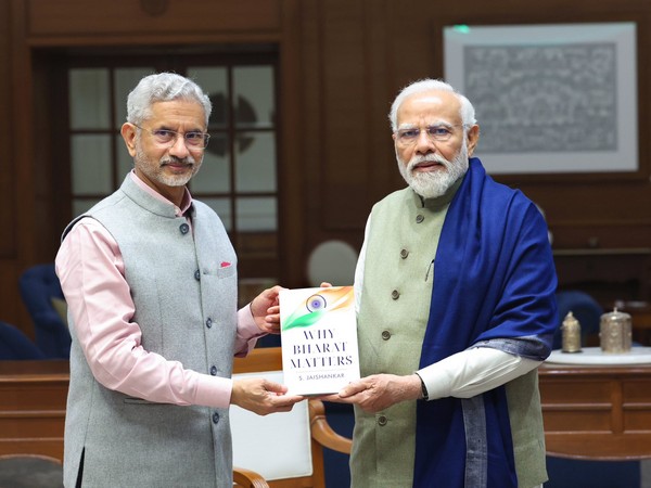 EAM Jaishankar presents first copy of his book ‘Why Bharat Matters’ to PM Modi