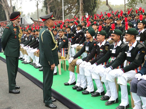 COAS General Manoj Pande visits NCC Republic Day Camp and highlights its contribution in Nation Building