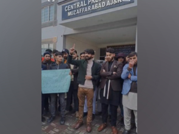 PoK: Students in Gilgit-Baltistan protest at Muzaffarabad Press Club against Pakistan’s atrocities