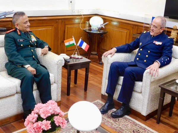 CDS General Anil Chauhan, French Navy Chief discuss issues of mutual interest