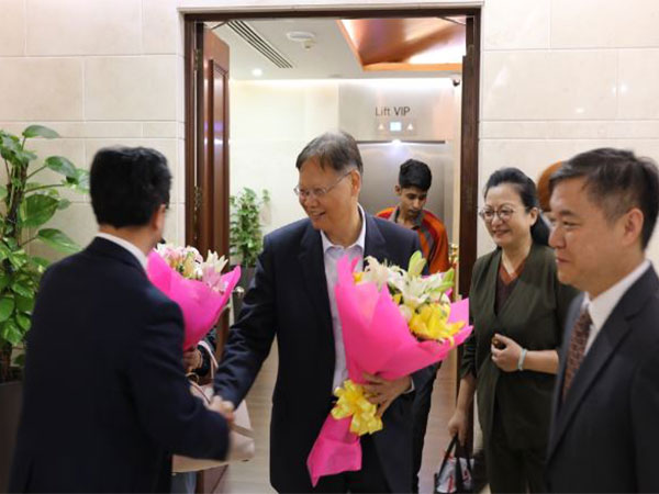 Newly-appointed Chinese Ambassador Xi Feihong arrives in Delhi