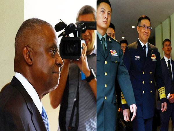 US Defence Secretary meets with Chinese counterpart at Singapore Shangri-La Dialogue