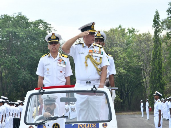 Eastern Naval Command chief awards ‘wings’ to Naval pilots at INS Rajali