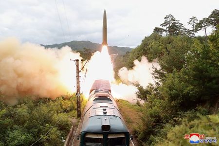 ट्रेन से बैलिस्टिक मिसाइलों का सफलतापूर्वक प्रक्षेपण किया: उत्तर कोरिया