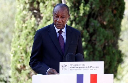 Guinea junta says it will not bow to pressure to let president leave