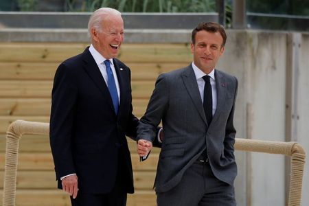 Biden phone call with Macron on sub deal expected soon -White House