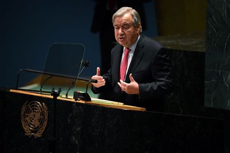 U.N. chief welcomes U.S., China climate moves, but long way to go