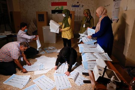 इराक के चुनाव में ईरान समर्थक समूहों के उम्मीदवार नतीजों में पीछे