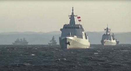 Trilateral naval drills between China, Russia and Iran start on Friday